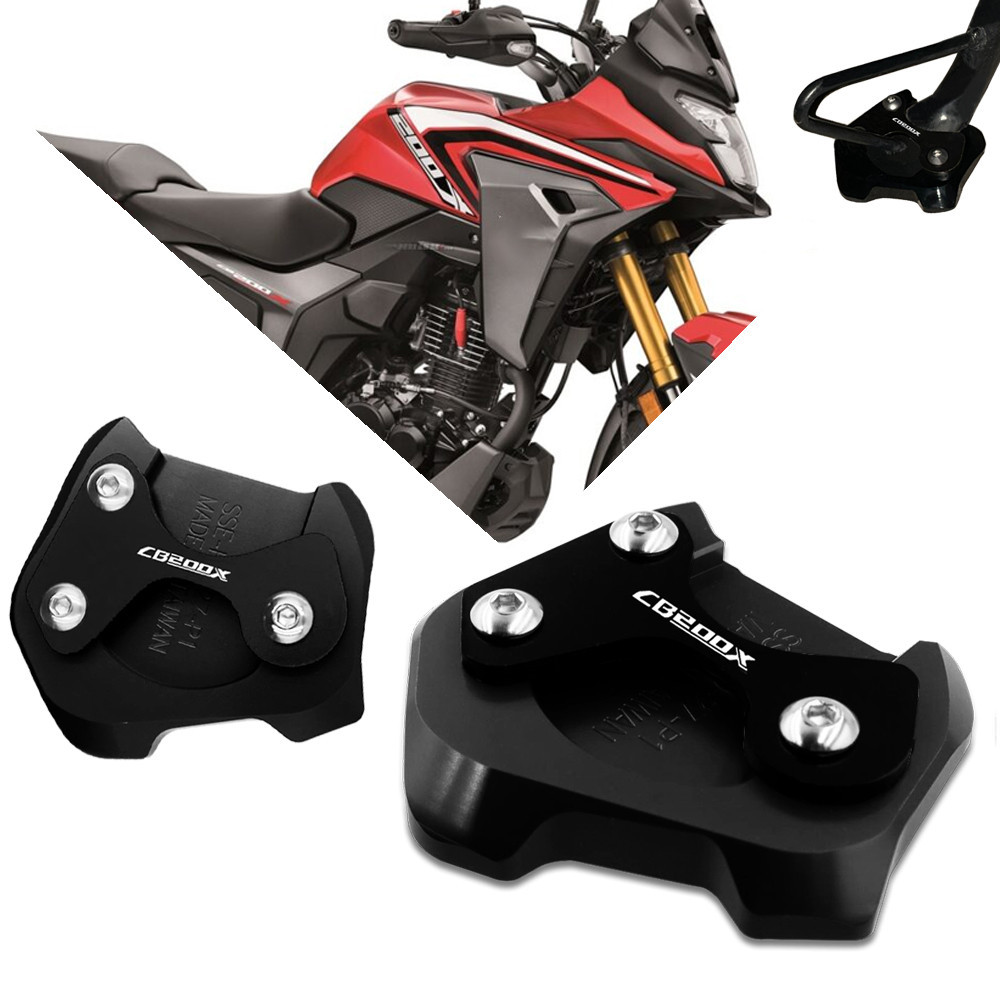 CB200Xอุปกรณ์เสริมสําหรับHONDA CB 200X cb 200x HORNET 2.0 2021 2022 CNCอลูมิเนียมขาตั้งขยายแผ่นKicks