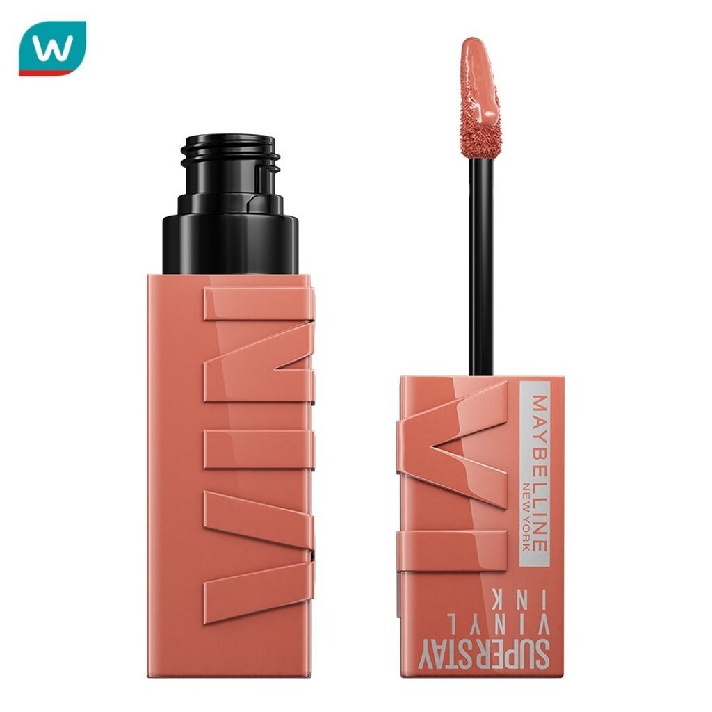 Maybelline เมย์เบลลีน นิวยอร์ก ซุปเปอร์สเตย์ ไวนิล อิ้งค์ ลิป 4.2มล. 105 โกล์เด้น