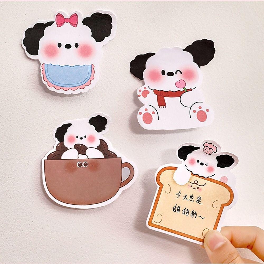 คาอุส‌ บันทึกย่อ 30แผ่น, แผ่นจดบันทึกลูกสุนัขการ์ตูน, วางแผนเครื่องเขียน น่ารัก - รูปที่ 4