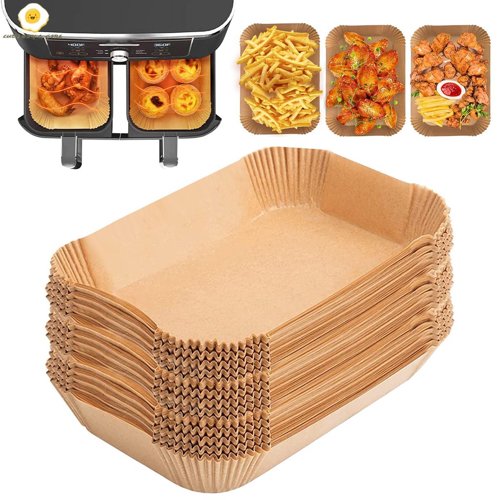 200 ชิ้น Air Fryer กระดาษ Non Stick Air Fryer Baking Liner น้ํามัน Air Fryer Liner สําหรับอบย่าง SHO