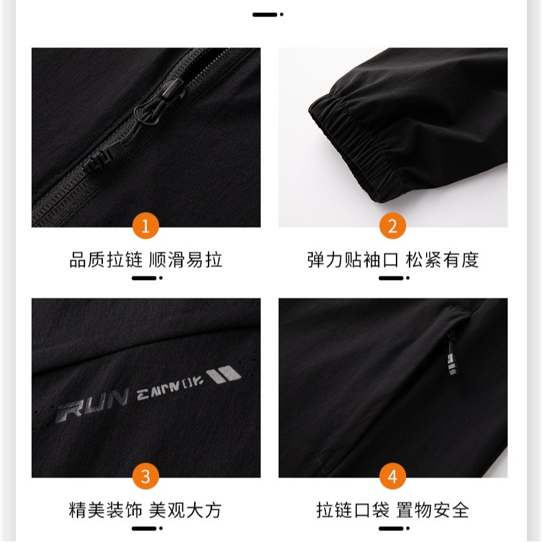 Uniqlo L-5XL เสื้อแจ็คเก็ตกันแดดคอตั้งสําหรับผู้ชาย ป้องกันรังสียูวี UPF50+ น้ําหนักเบา ระบายอากาศได้ดี แห้งเร็ว