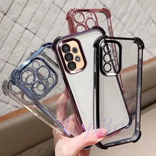 เคส Samsung A53 5G/A13 4G/A23/A33/A53/A73 5G เคสโทรศัพท์ใสป้องกันการตกสี่มุม SJDK