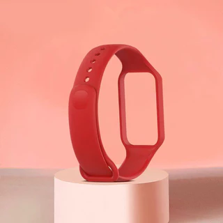 ยางนาฬิกาข้อมือ for Xiaomi Smart Band 8 Active วงปกป้องหน้าจออุปกรณ์เสริมนาฬิกาสมาร์ท for Redmi Band 2