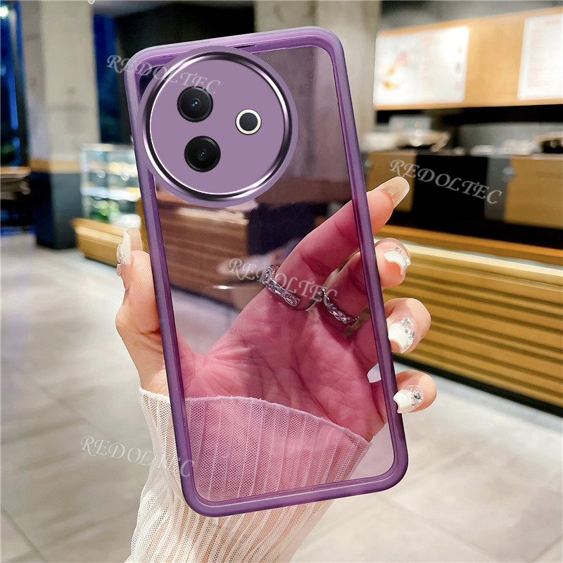 เคส VIVO Y39 5G ใหม่สีบริสุทธิ์บางปลอกโปร่งใส VIVOY39 VIVO Y 39 Y39 กันกระแทกฝาครอบโทรศัพท์ใสนุ่มพร้