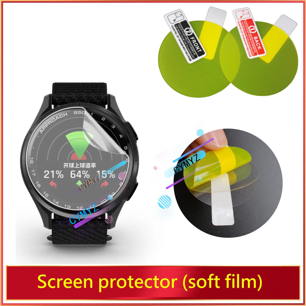ฟิล์ม Garmin Approach S50 ฟิล์มป้องกัน Repairable Cover HD Soft TPU Hydrogel Film Garmin Approach S5