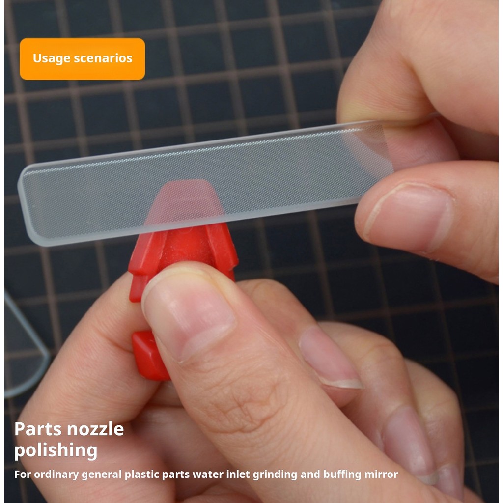 ล้างนาโนขัดแก้วไฟล์สําหรับกันดั้มรูปทหารรุ่นบดเครื่องมือกันดั้มขัดบดเครื่องมือ