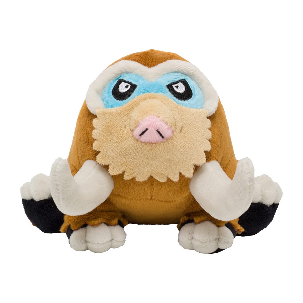 Pokémon Center Original Plush Toy Pokémon Fit Mamoswine 9.5×14×15 (H×W×D: cm)