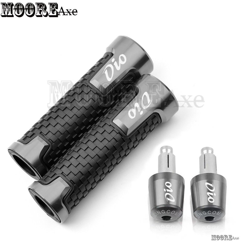 Mooreaxe สําหรับ HONDA Dio 1 2 3 อุปกรณ์เสริมรถจักรยานยนต์ Handlebar Grips พร้อมปลาย CNC Alloy 7/8 ปลั๊กปลายแฮนด์ SBDTZ ราคา ถูกที่สุด ดีลบีเคเค แกลเลอรีภาพที่ 9