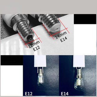 E12 E14 E17 Led 3W 5W หลอดไฟข้าวโพด AC 85-265V SMD 2835 หลอดไฟ Led สําหรับตู้เย็นจักรเย็บผ้าช่วง Hood