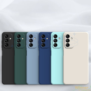 เคส Samsung S23 Fe S24 Fe S21 Fe S20 Fe Macaron สีซิลิโคนเหลวโทรศัพท์มือถือ drop(1YT)