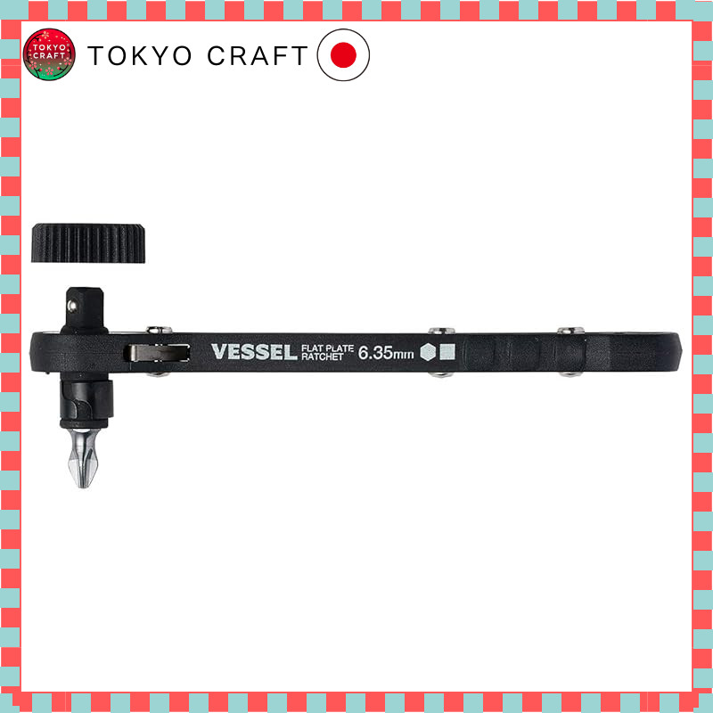 【direct from Japan】
VESSEL (Vessel) Ratchet Driver Set with Bits and Accessories