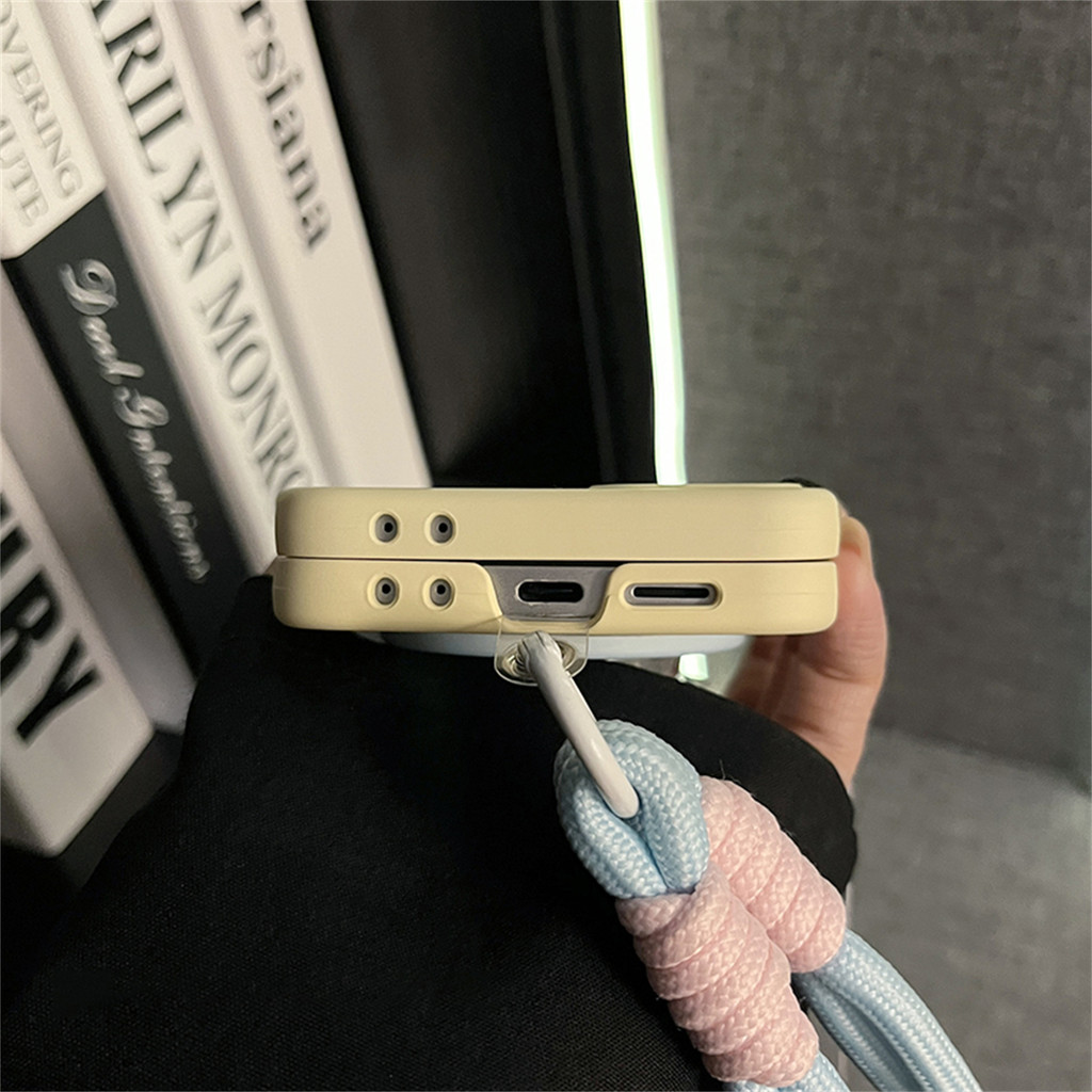 SAMSUNG น่ารักสีเหลืองสดเคสโทรศัพท์เชอร์รี่แม่เหล็กสําหรับSamsung Galaxy Z Flip 7 FE Z Flip6 Flip7 ZFlip 5 Zflip6 Zflip5 กันกระแทกปกหลัง ราคา ถูกที่สุด ดีลบีเคเค แกลเลอรีภาพที่ 9