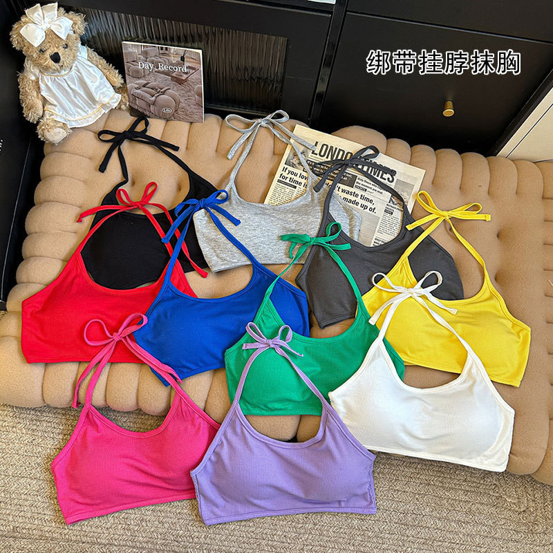 ครอปบรา ตัวสั้น เอวลอย โชว์หน้าท้อง สวย อก32-36 ใส่ได้ มีฟองน้ำ เสื้อผู้หญิง