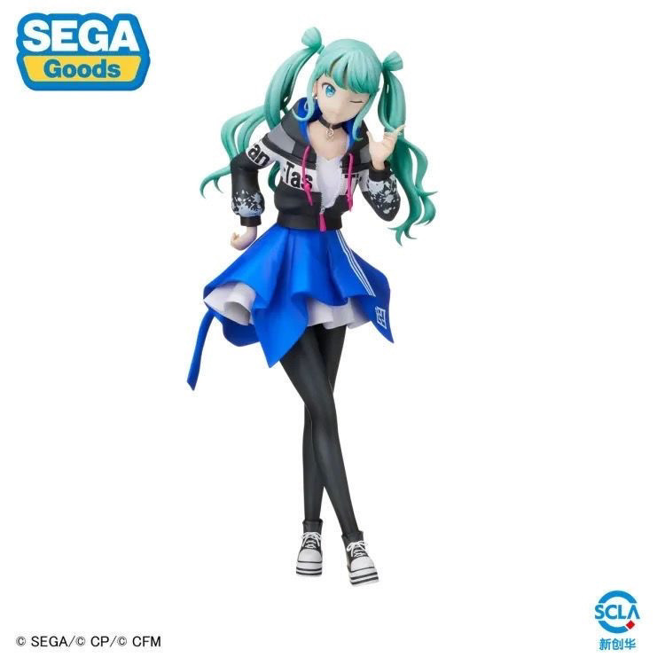 รุ่นญี่ปุ่น Sega Project Sekai Hatsune Miku Street World Prize Figure