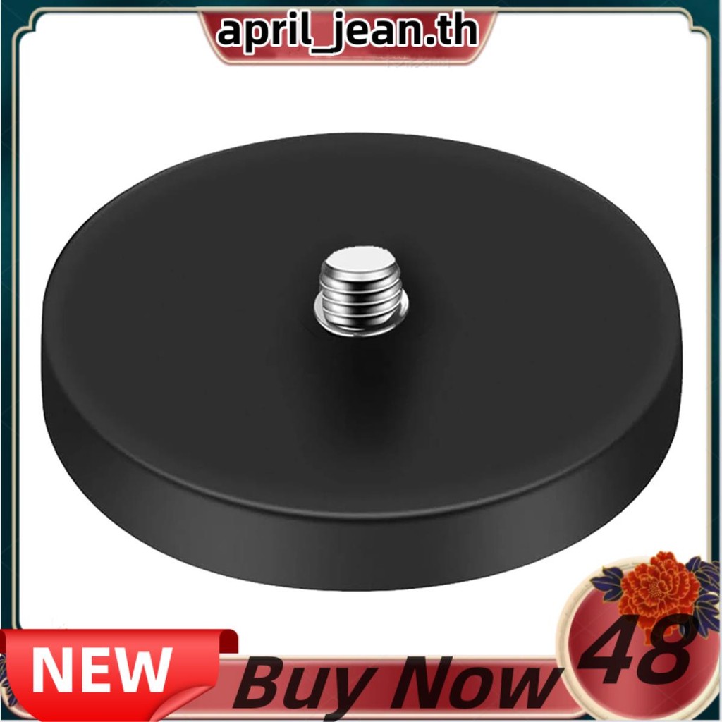 ฐานวงเล็บดูดแม่เหล็ก 1/4 นิ้วสกรูเกลียวหลุมผู้ถือกล้องแอ็คชั่นกล้องถ่ายภาพอุปกรณ์เสริม