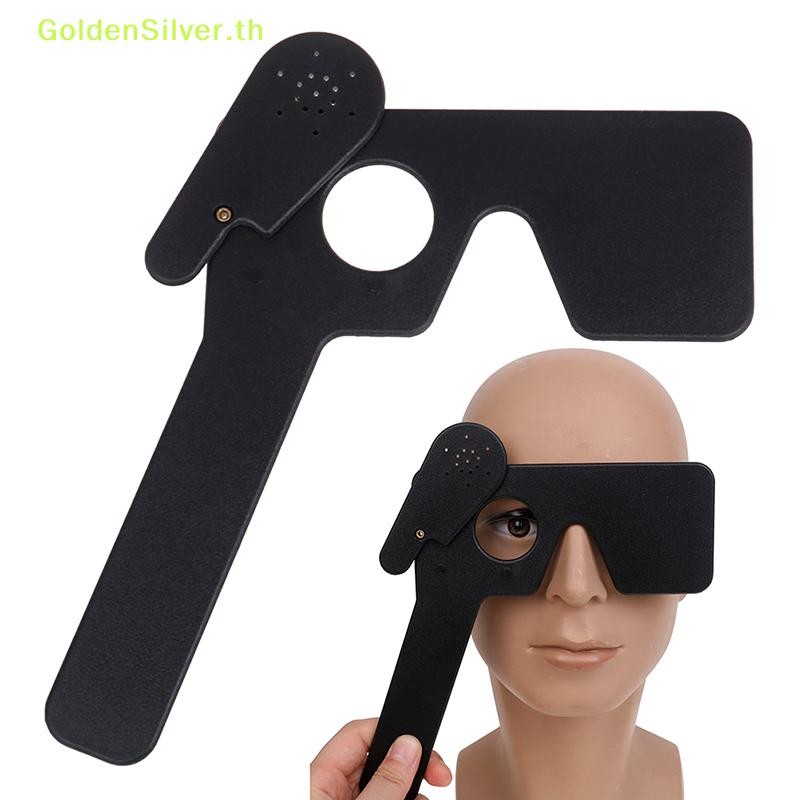 Goldensilver Lorgnette Occluder Multi 17 Pin hole Hand Occluder Optometry เครื่องมือเครื่องมือ TH