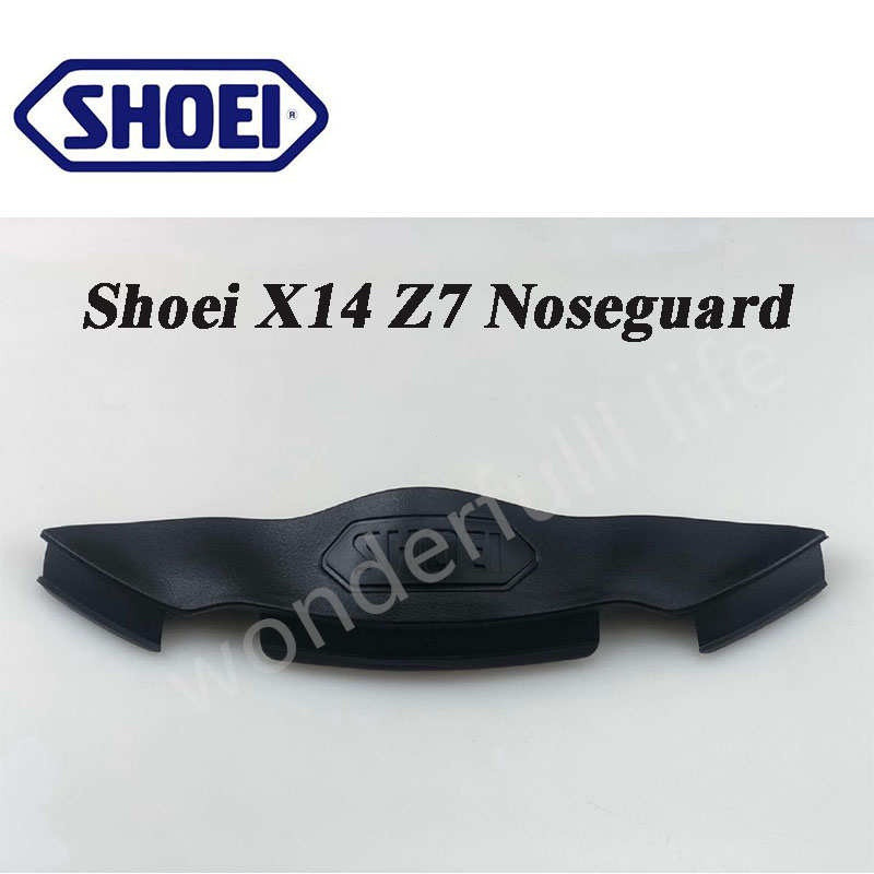 Shoei Noseguard พร้อมโลโก้ Shoei สําหรับหมวกกันน็อคแบบเต็มหน้า Shoei X14 Z7