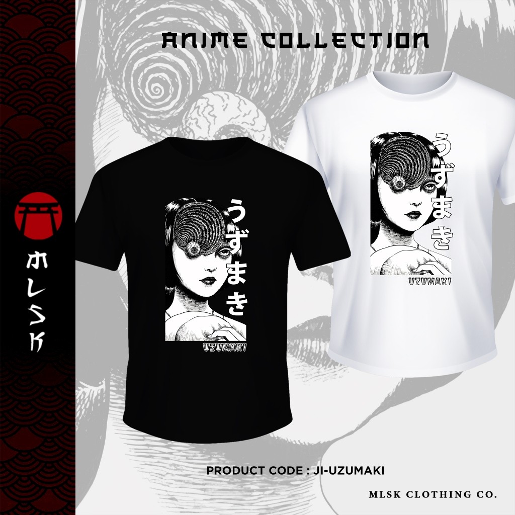 เสื้อ UZUMAKI: SPIRAL INTO HORROR ANIME SHIRT | JUNJI ITO UZUMAKI SHIRT
