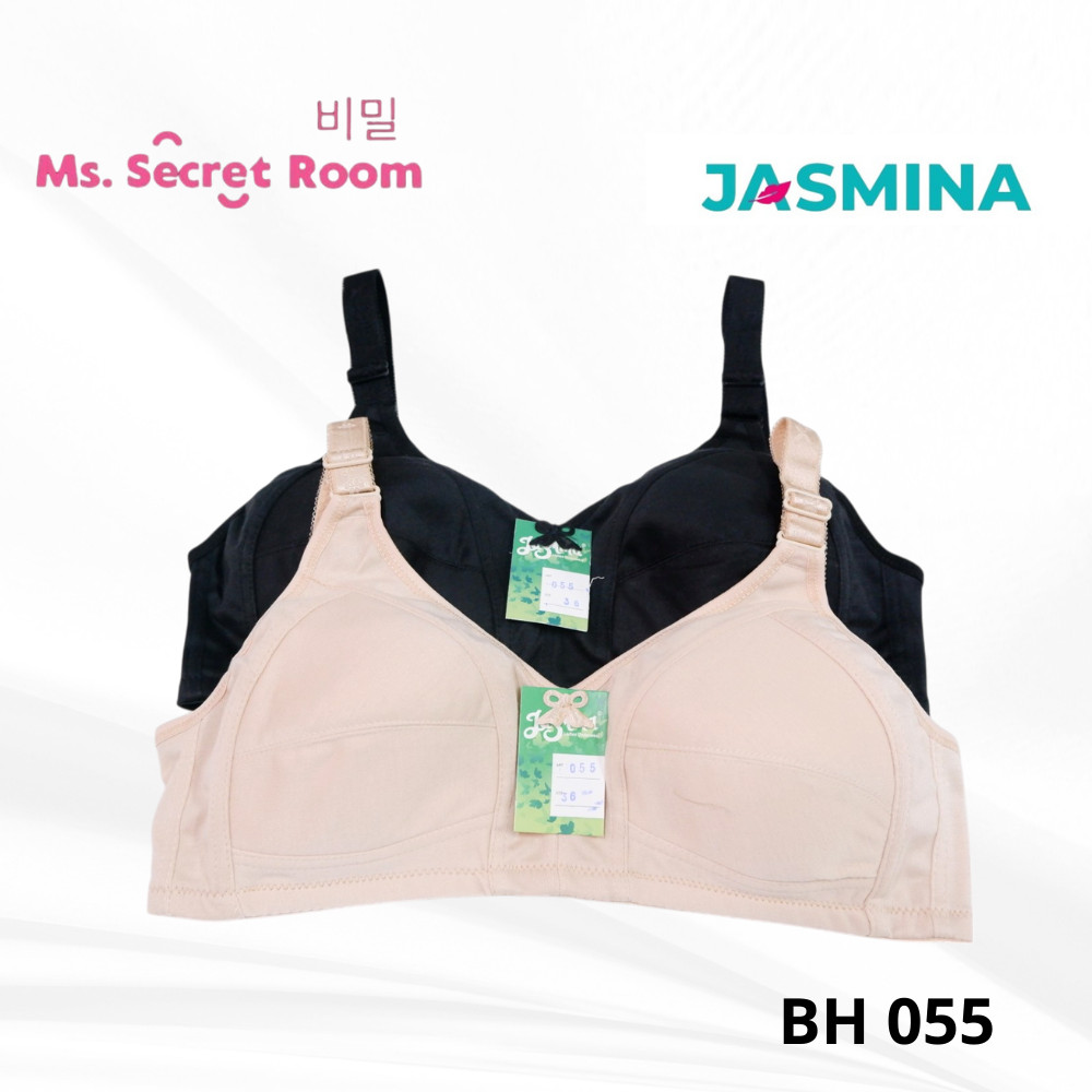 KATUN BRA BH DAILY SPORT BRA BASIC 055 I CUP B (MEDIUM) | SIZE 36 – 44 I ไร้สายโฟมไม่มีโฟม I FINE CO