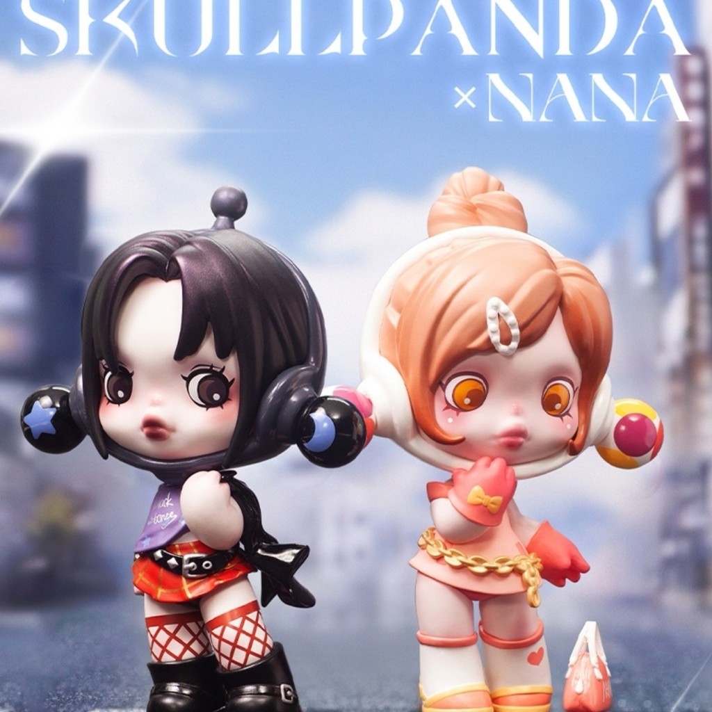 Pop Mart ของแท้ SKULLPANDAx Osaki Nana Komatsu Nana Limited ลิฟท์