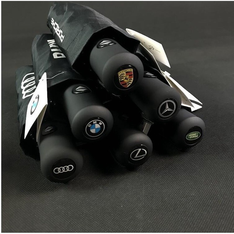 ใหม่ ร่มเปิดปิดอัตโนมัติ โลโก้รถยนต์ Payung BMW