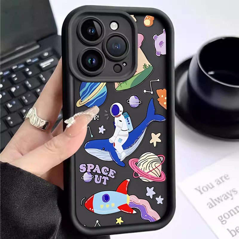 สําหรับOppo A18 A17 สําหรับOppoA18 OPOP 0PP0 A18 OPสําหรับOppoA17 ปลอกHP SoftcaseซิลิโคนKesingน่ารัก