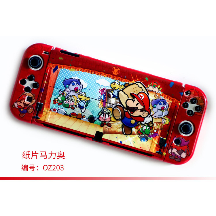 เคสแข็ง ลายเกมมาริโอ้ สําหรับ Nintendo Switch OLED V1V2 NS OLED