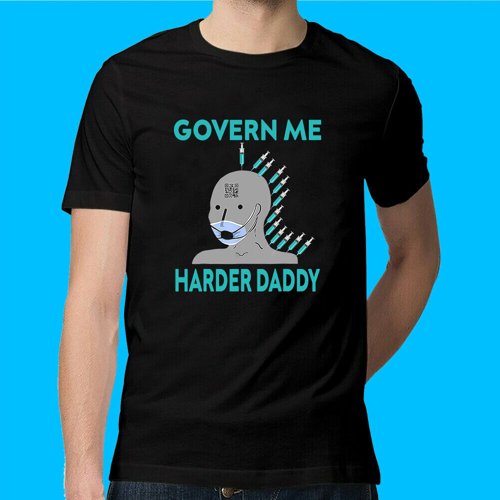 Harder Daddy Tshirt Govern Me Harder Daddy Doodle Size ML Xl Fast Shipping