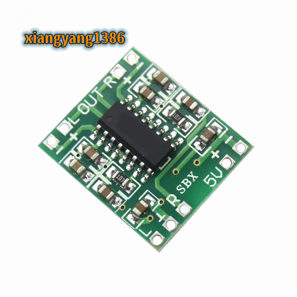 Pam8403 บอร์ดขยายเสียง 5V 2 ช่อง 3W W ควบคุมระดับเสียง พลังงาน USB