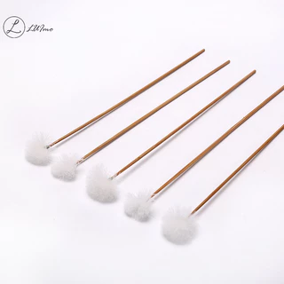 LUImo 5 ชิ้น Goose Earpick Wax Remover Earpicking ทําความสะอาดหู Stick Health Care ใหม่