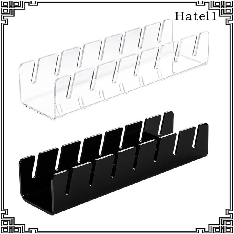 [Hatel] ชั้นวางหมวกเบสบอล 7 ช่อง แบบอะคริลิค สําหรับร้านค้า โต๊ะเครื่องแป้ง
