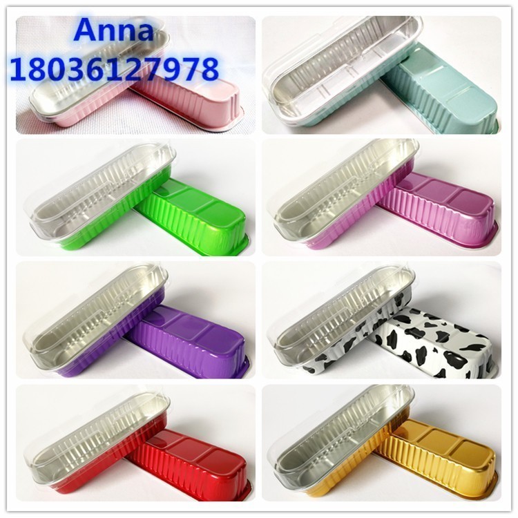 A922 กล่องฟอยล์อลูมิเนียม 200 มล. พร้อมฝาปิด สําหรับ เค้ก เบเกอรี่ แพค10 ชิ้น Kpackage
