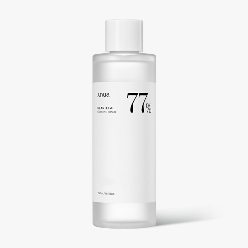 Anua 77 % Soothing Toner Calming Refreshing Moisturizing Purifying No Dirt 250ml