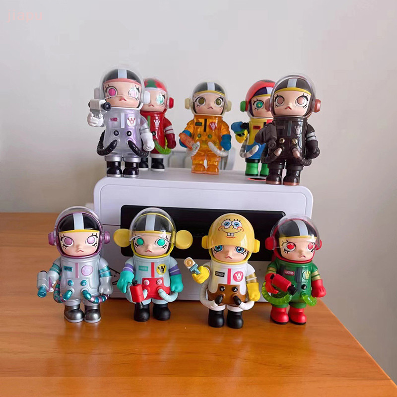 [ Jia ] SPACE Molly MEGA COLLECTION Series Box Figure Toy Mini Cute Molly Limited Figuri TH