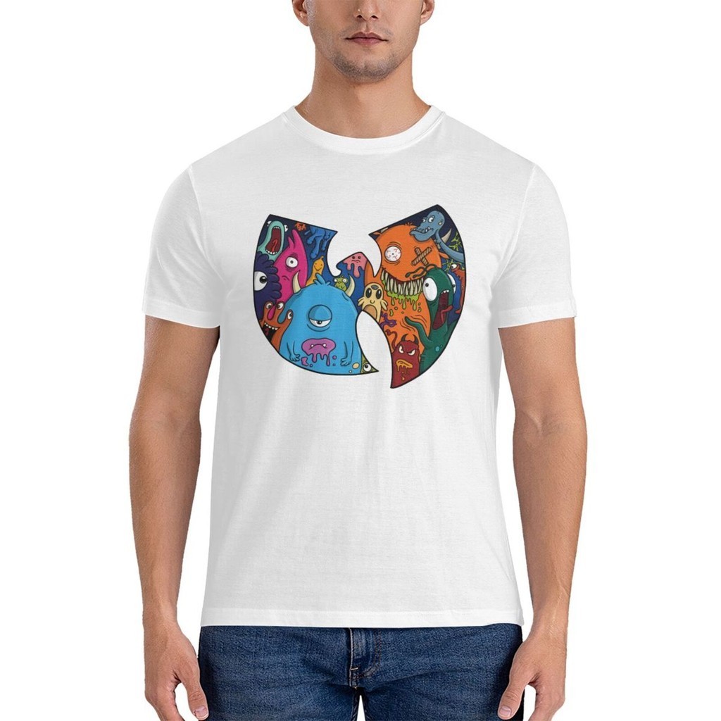 เสื้อยืดบุคลิกภาพที่กำหนดเอง ออกแบบ Wu Tang Clan