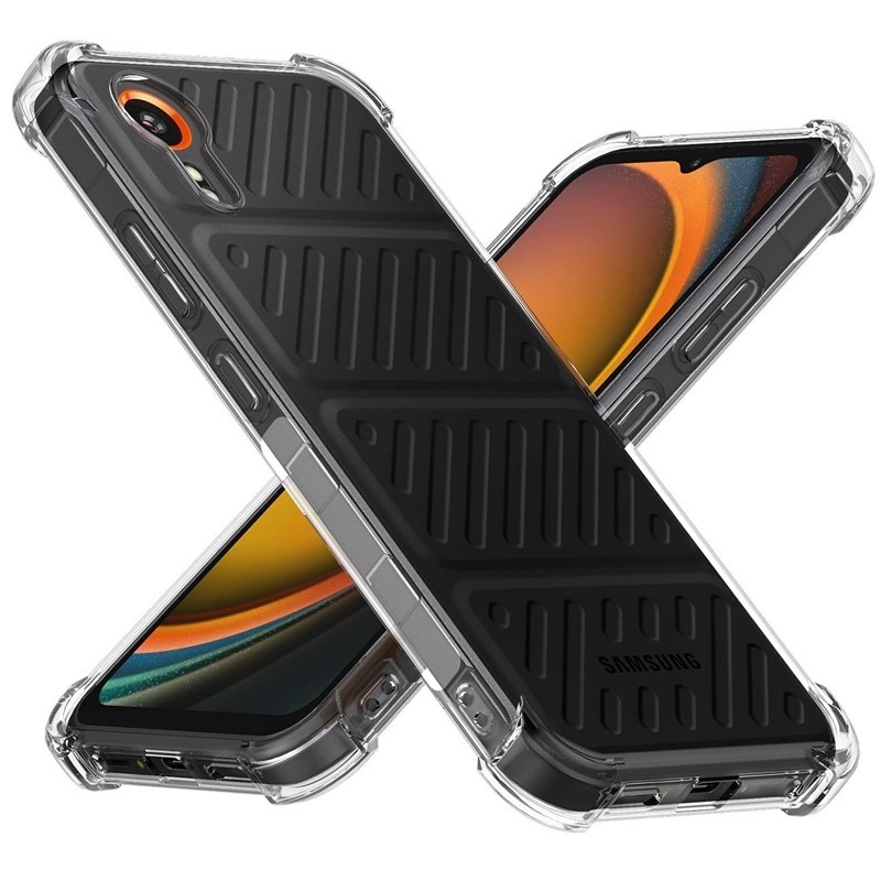 เคสกันกระแทกถุงลมนิรภัย TPU สําหรับ Samsung Galaxy Xcover 7 Xcover 6 Pro 5 เคสฝาครอบป ้ องกัน