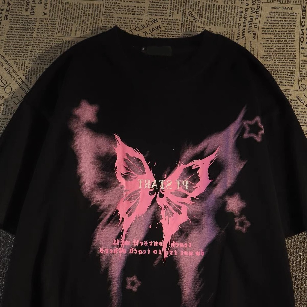 （จัดส่งตลอด 24 ชั่วโมง）HY  trendy menswear มาใหม่ ลายเยอะ ผ้าดีมาก เสื้อยืดไซส์ใหญ่มาใหม่ใส่ได้ทั้งผู้ชายและผู้หญิงS-3XL