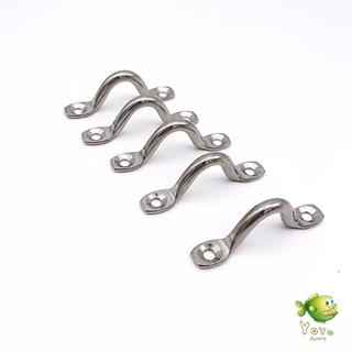 YOYO 1 ชิ้น ที่จับสแตนเลสขนาดเล็ก มือจับเอียง มือจับโค้ง อานรูปตัวยู Stainless steel handle