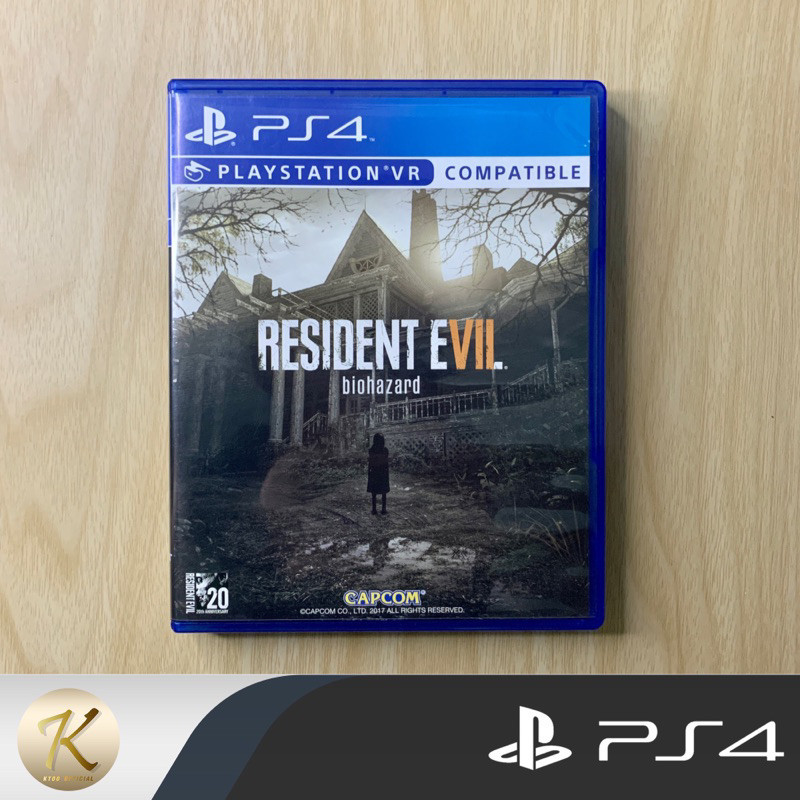 แผ่นเกมส์ PS4 : Resident Evil 7 Biohazard (แผ่นเกมส์ มือ2) สินค้าพร้อมจัดส่ง