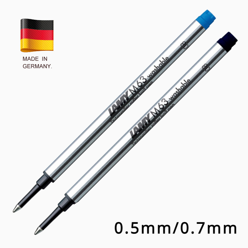 0.5/0.7 มม.ของแท ้ จากเยอรมัน LAMY Lingmei M63 รีฟิลเหมาะสําหรับปากกาลูกลื ่ นนักล ่ าดาวปากกาลายเซ 
