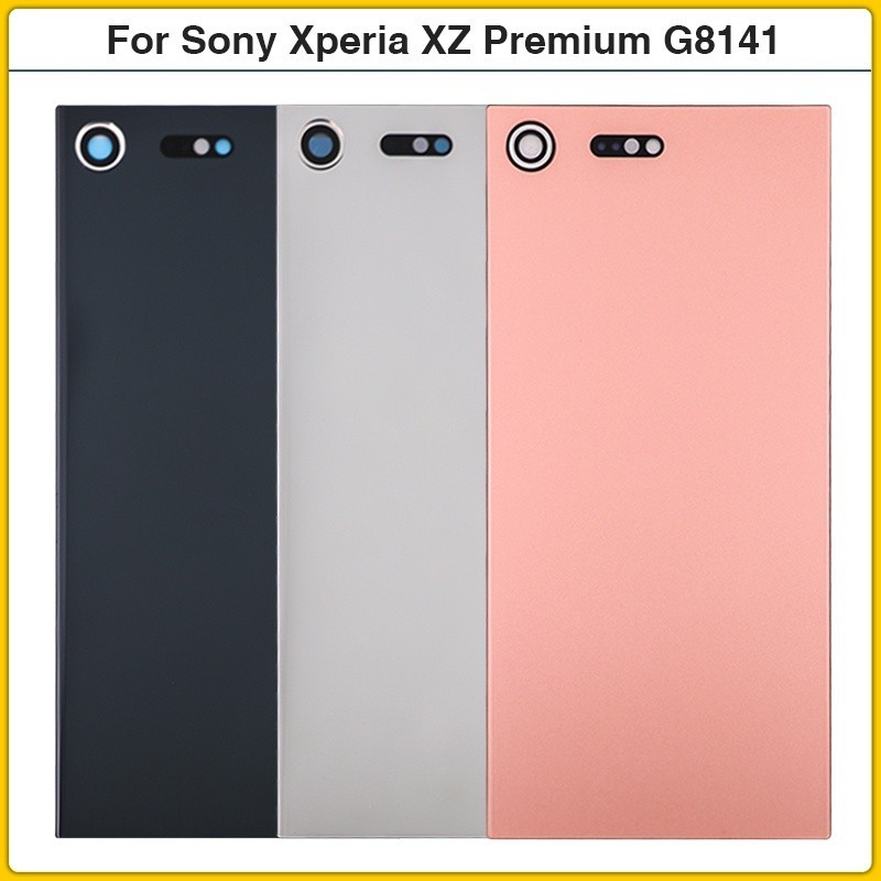 2zxi Original สําหรับ Sony Xperia XZ Premium แบตเตอรี ่ กลับด ้ านหลังประตูสําหรับ Sony XZP แผงกระจก Housi