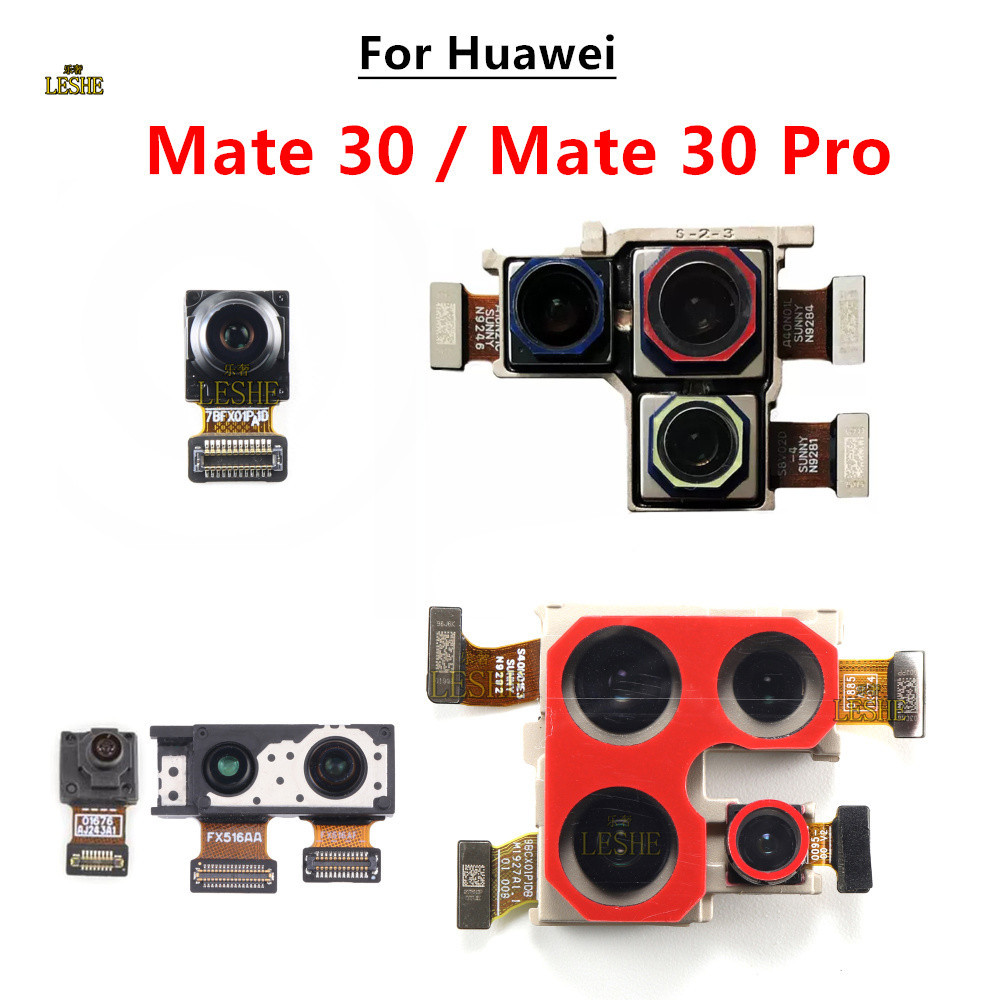 ด้านหน้าและด้านหลังกล้องสําหรับ Huawei Mate 30 Pro Mate30 5G หลัก Facing กล้องโมดูล Flex เปลี่ยนอะไห