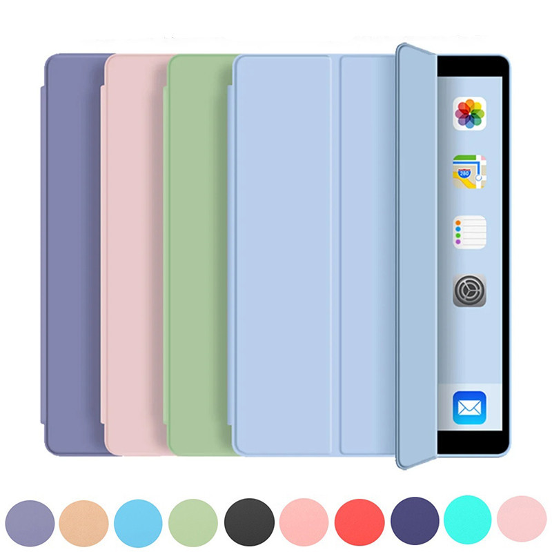 Ipad Mini7 Mini6 Mini5 Mini4 Mini3 Mini2 ซิลิโคนหรูหราซิลิโคน Tri-fold Bracket TPU กรณีแท็บเล็ตสําหรับ iPad Mini 7 6 5 4 3 2 7.9 8.3 นิ้ว Anti-Fingerprints แท็บเล็ตป้องกันหน้าจอ