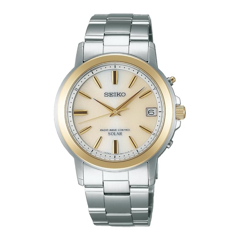 [Seiko] wristwatch Seiko Selection Men's Solar Radio Wristwatch SBTM170 Silver