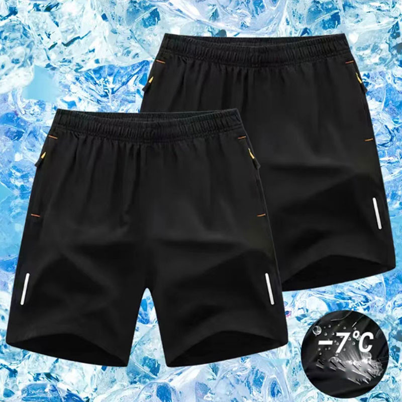 สบาย ๆ กลางแจ้งคู่บวกขนาดกางเกงขาสั้นผู้ชายระบายอากาศกางเกงขาสั้น