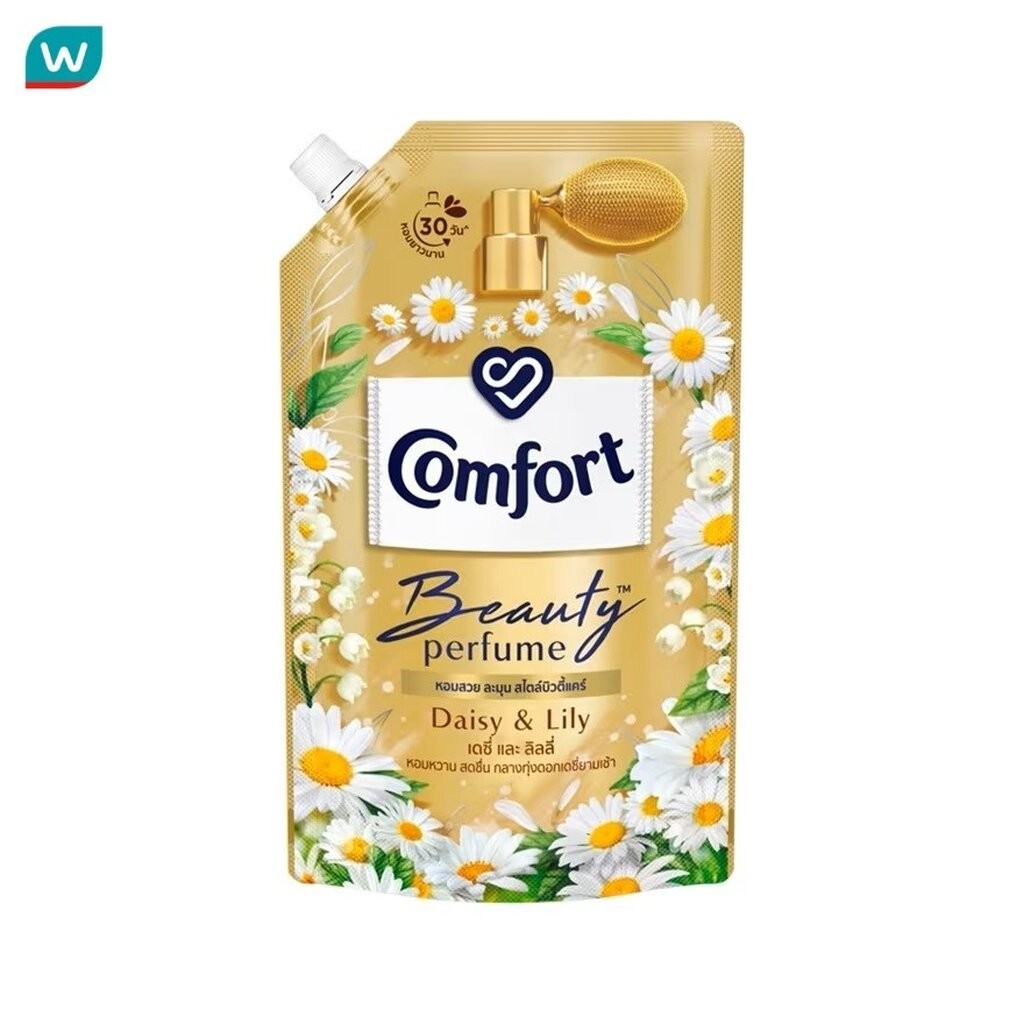 Comfort คอมฟอร์ท บิวตี้ เพอร์ฟูม ผลิตภัณฑ์ปรับผ้านุ่ม สูตรเข้มข้นพิเศษ เดซี่ ลิลลี่ 490 มล.