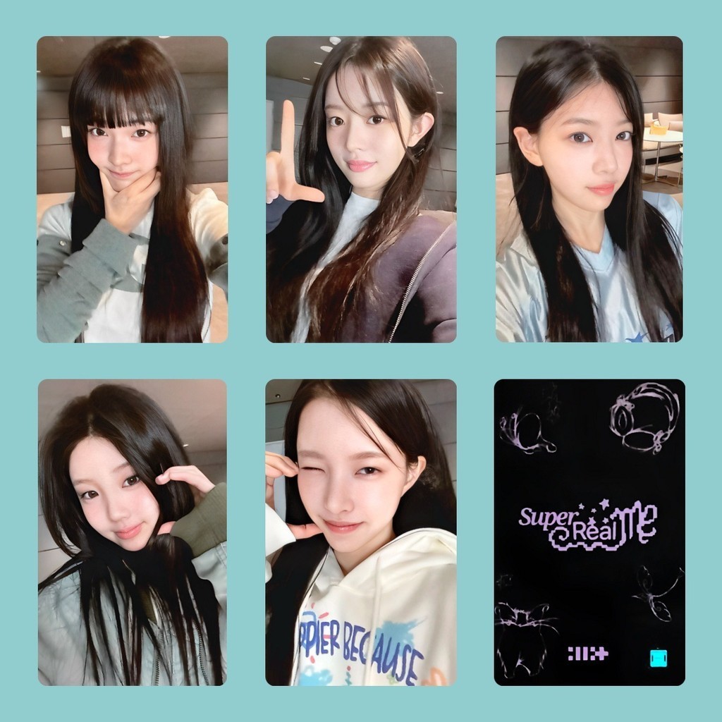 1-8 ชิ้น ILLIT LITA LD ตู้โชว์การ์ด Lomo FILM POWER STATION Super Real Me อัลบั้ม ID Photo พิเศษ Debut Live Lucky Photocard YUNAH MINJU MOKA WO IROHA โปสการ์ดพร้อมสต็อก SX