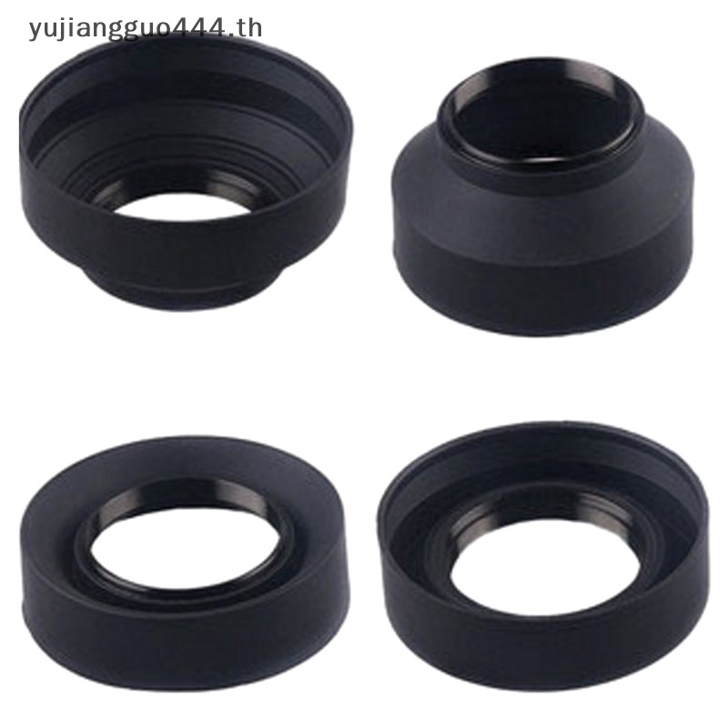 # ใหม ่ # Universal 3-Stage พับ 3in1 ยางพับเลนส ์ Hood 49mm/52mm/55mm/58mm/62mm/67mm/72mm/77mm/77mm/82mm เหมาะสําหรับ Canon Nikon