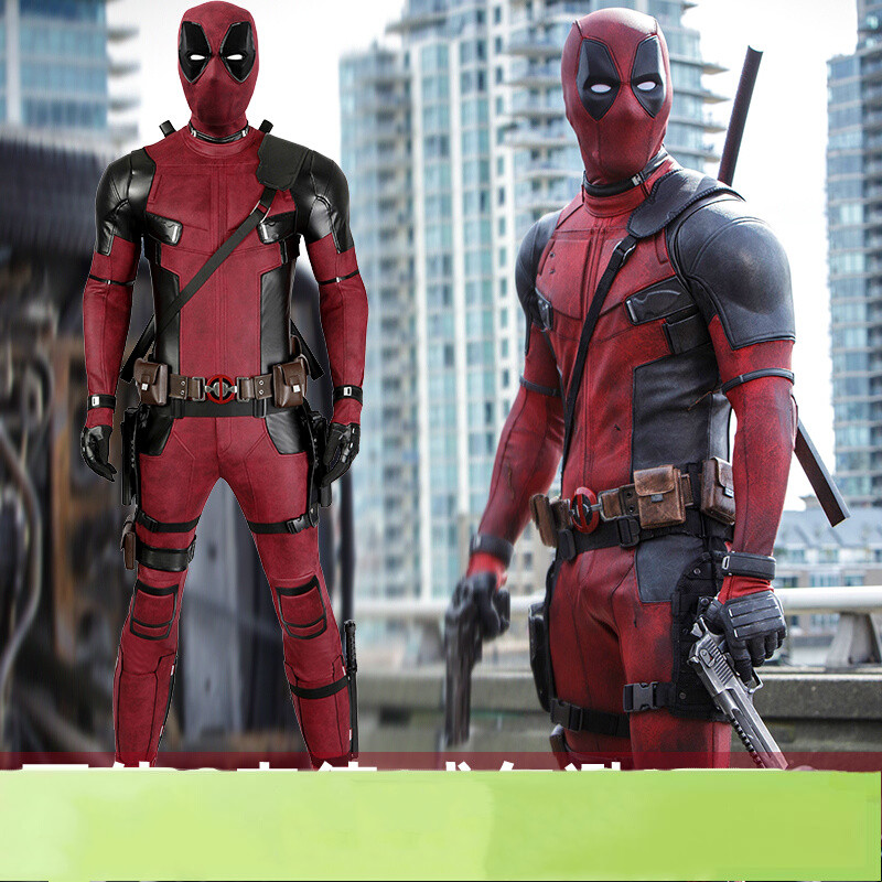Deadpool 1 Wade Winston Wilson ผู ้ ใหญ ่ Lycra คอสเพลย ์ คุณภาพสูงพิเศษ Restoration