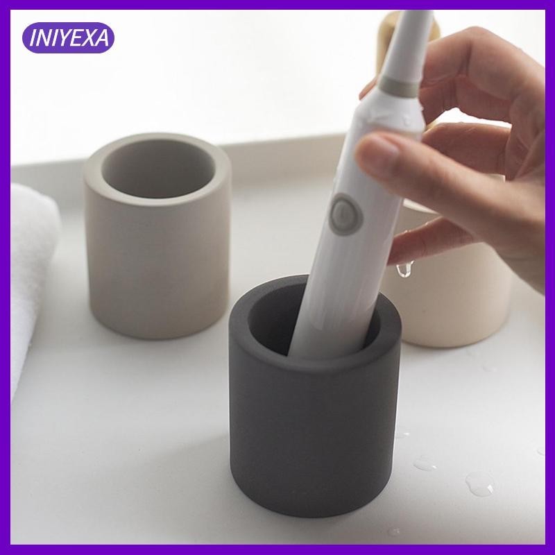 [Iniyexa ] ที ่ วางแปรงสีฟันไฟฟ ้ า ที ่ วางแปรง ที ่ วางเคาน ์ เตอร ์ ออแกไนเซอร ์